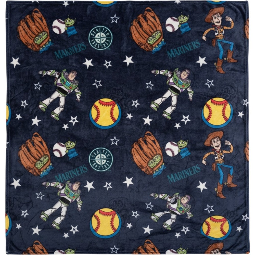 Northwest Cloud Throw Seattle Mariners OS Navy New Pixar Toy Story Blanket
